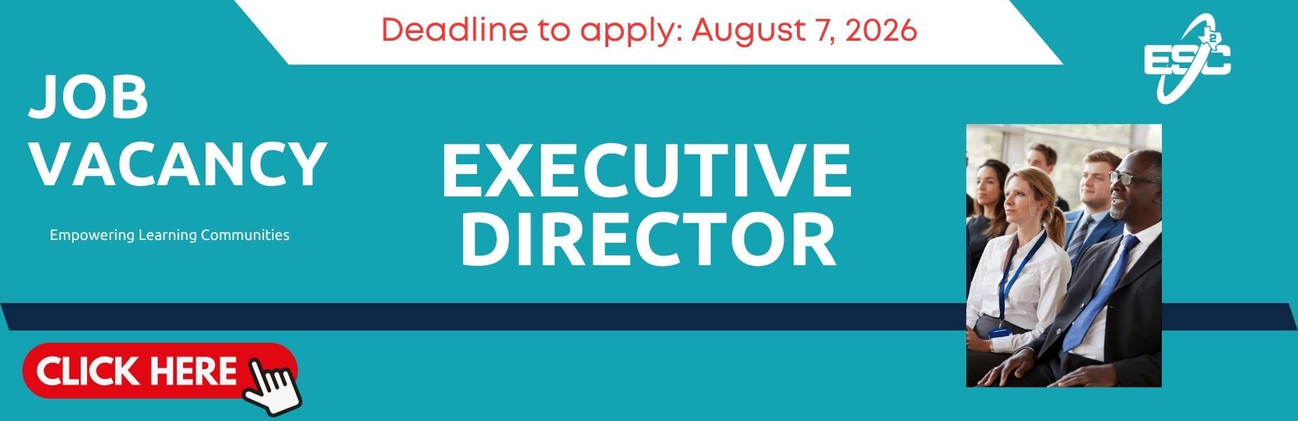 Job Vacancy: Executive Director