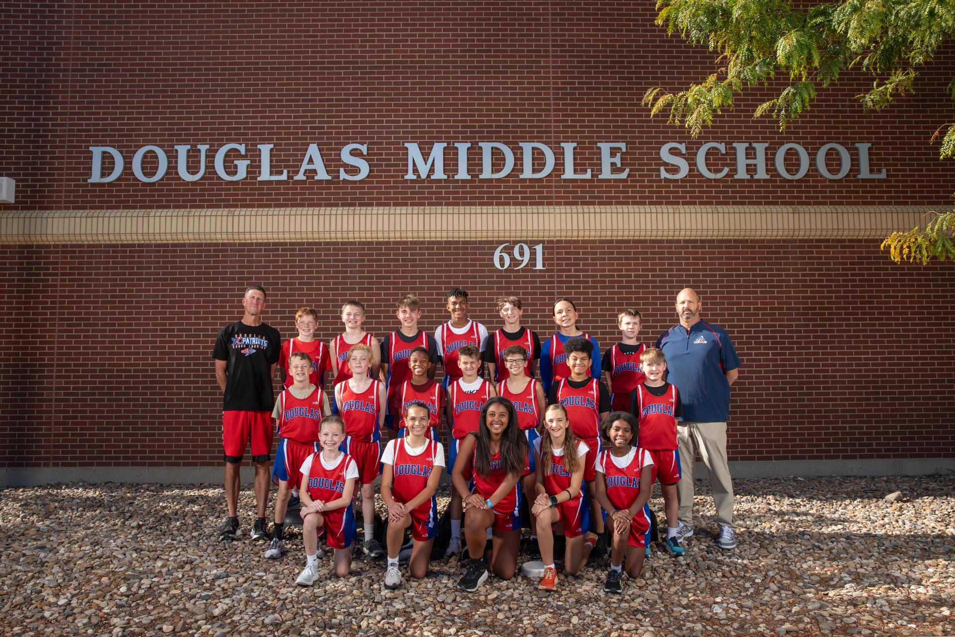 DMS Cross Country 25-26 Team