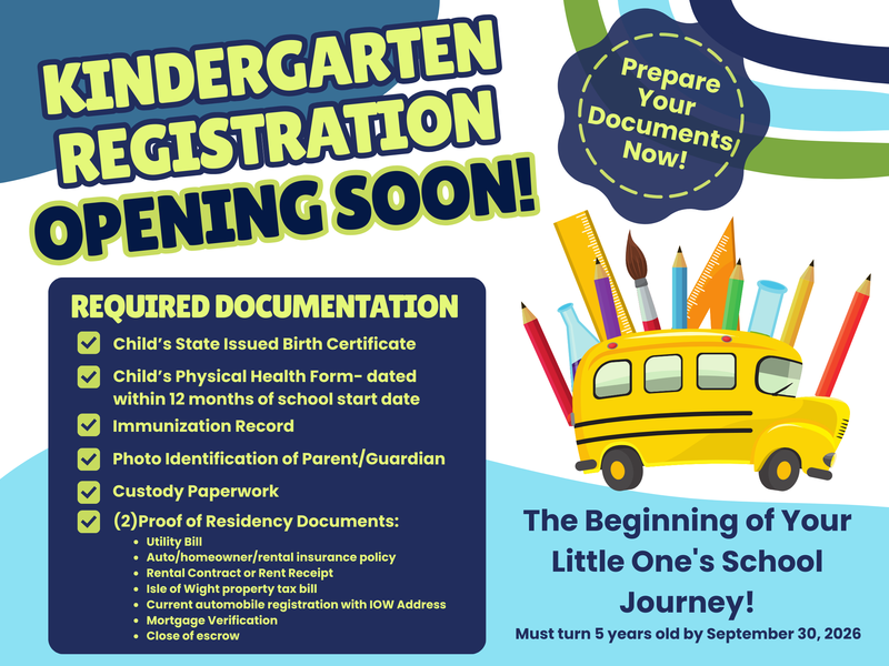 kindergarten registration nights