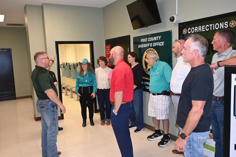 Sheriff Bryant “Wally” Jones Welcomes First Baptist Church Summit for Baptismal Ceremony at the Pike County Detention Center