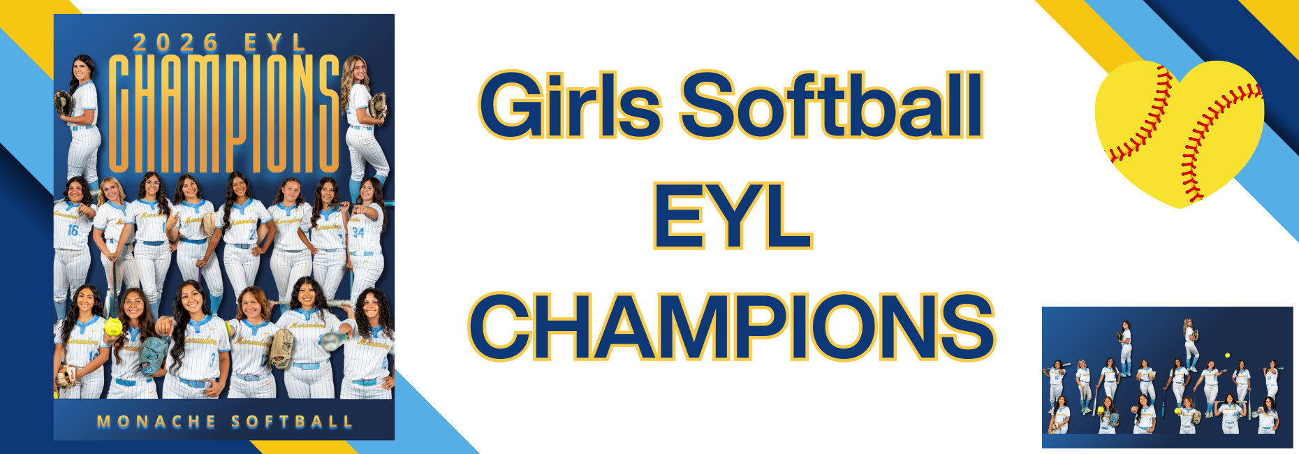 Girls Softball EYL Champs