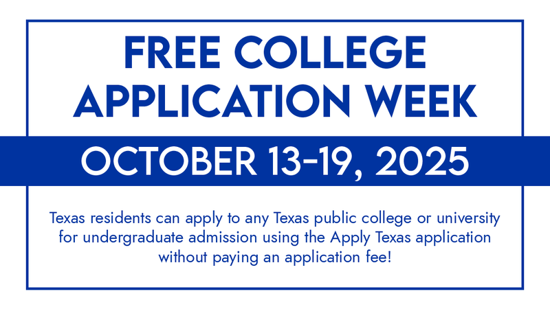 Free College Application Week • October 13-19, 2025