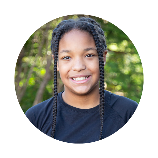 We have twins! This is a picture of one of the girl twins we have at Center School