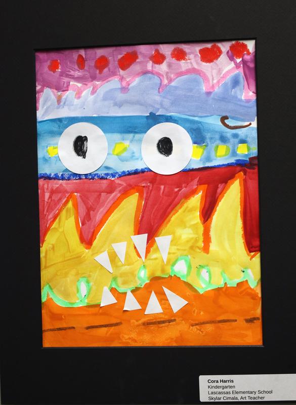 Student artwork on display