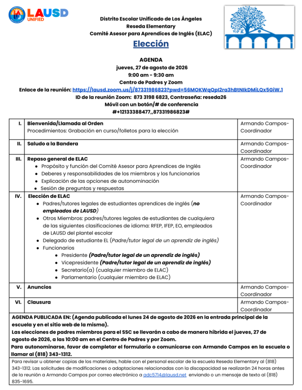 ssc page 2 orientation agenda