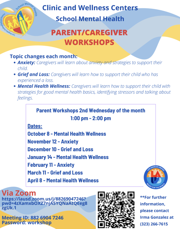 Parent Workshops