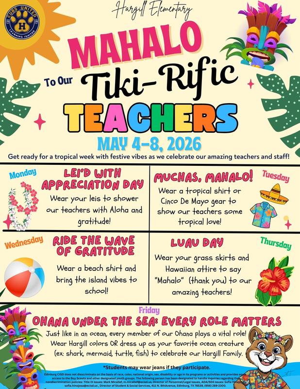 English Teacher Week