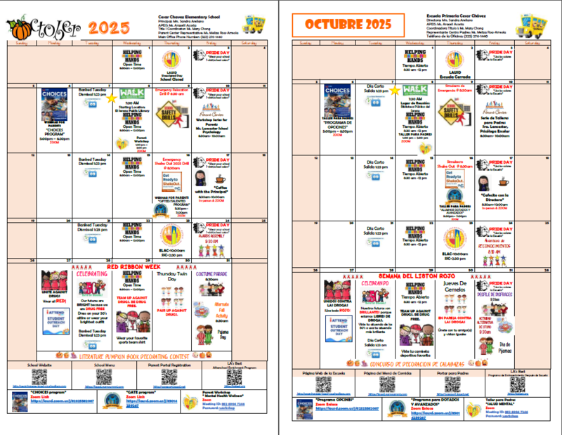 October clip art