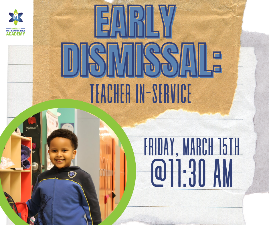 Early Dismissal this Friday!