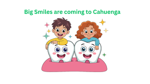 Two kids and two teeth