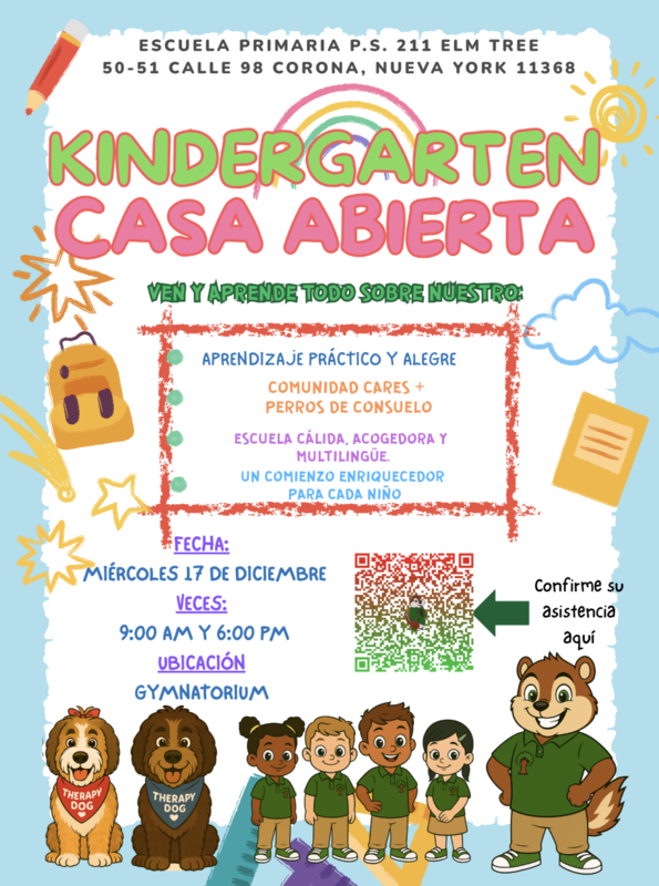 Spanish Open House FLyer