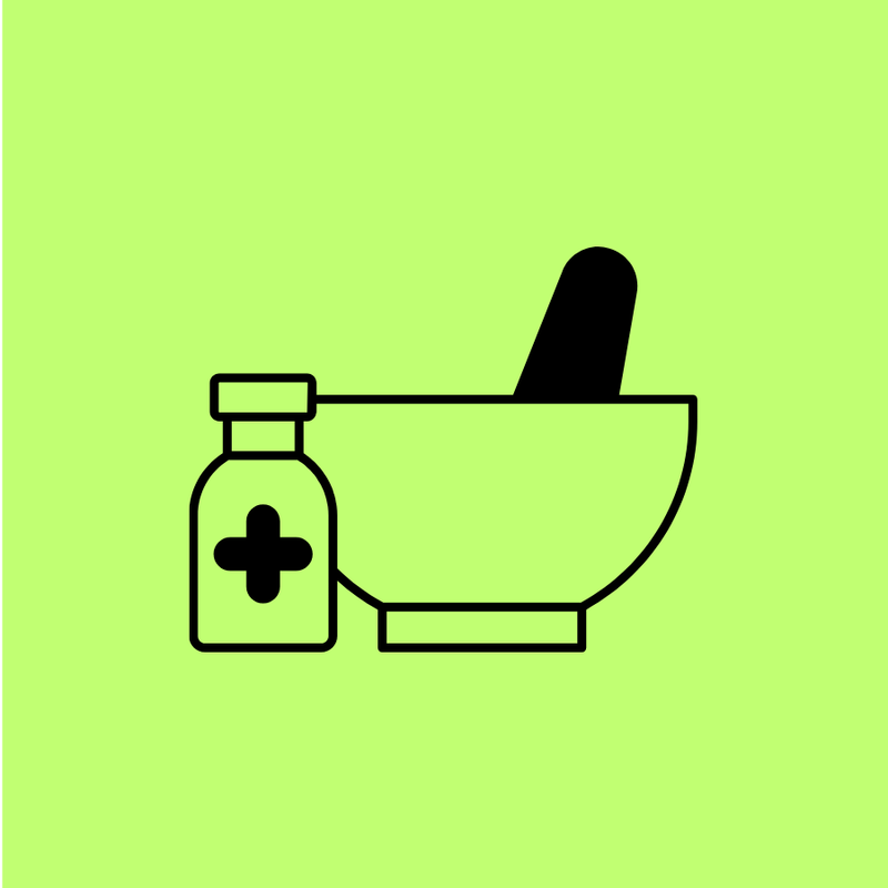 Pharmacy technician symbol