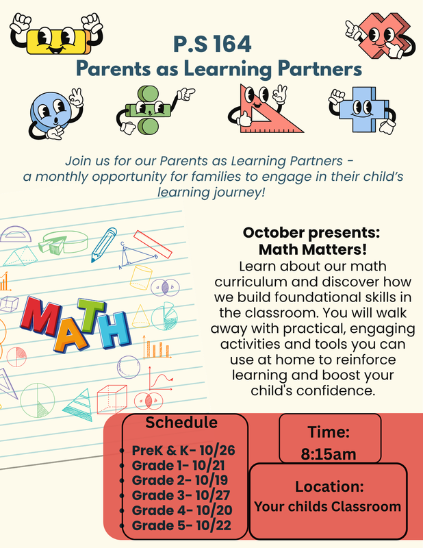 Parents as learnig partners flyer