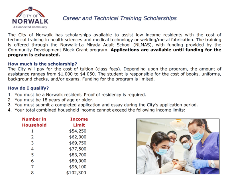 Career and Technical Training Scholarships! Featured Photo