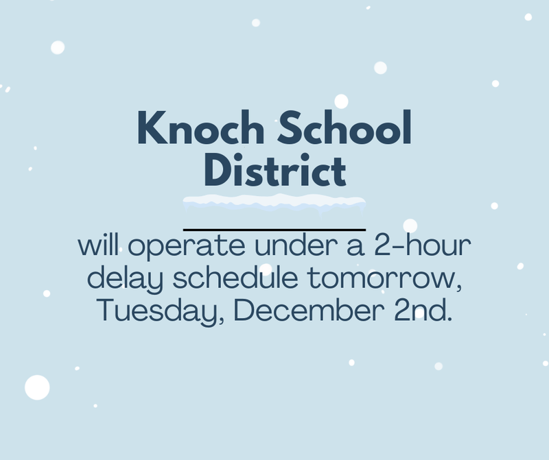 2 hour delay schedule tomorrow