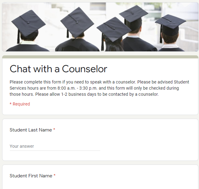 Chat with a Counselor
