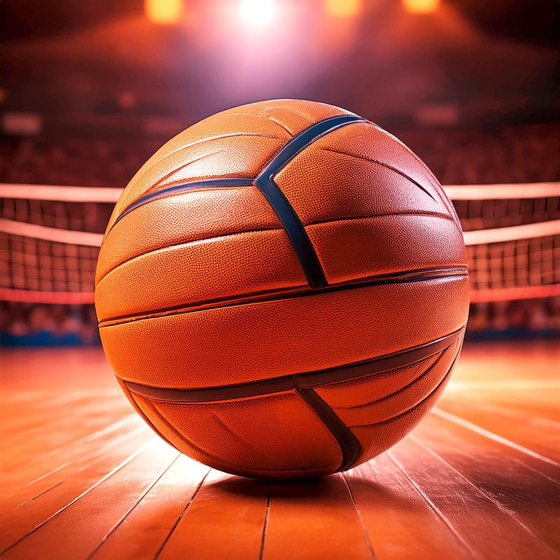 A volleyball