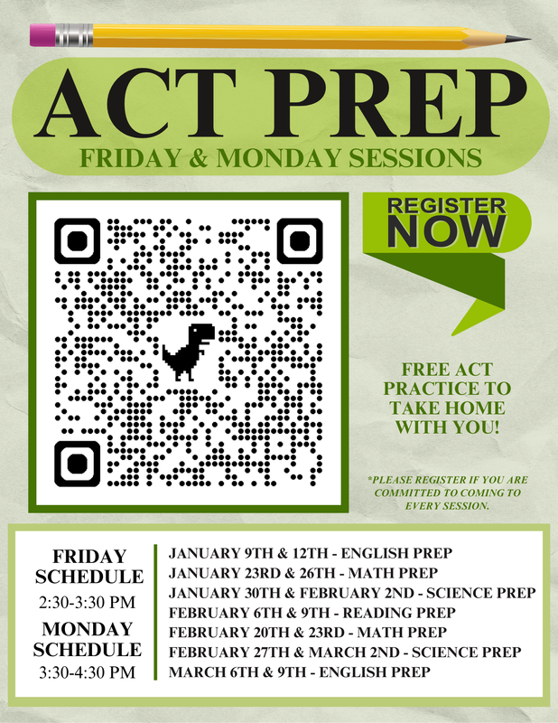 Sign up for ACT Prep today! Featured Photo