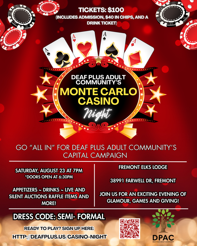 DPAC's Monte Carlo Casino Night on August 23 Featured Photo