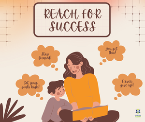 Reach for success, students!