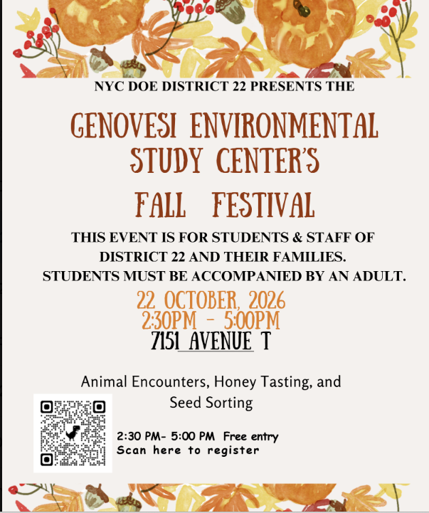GENOVESI ENVIRONMENTAL  STUDY CENTER’S FALL FESTIVAL