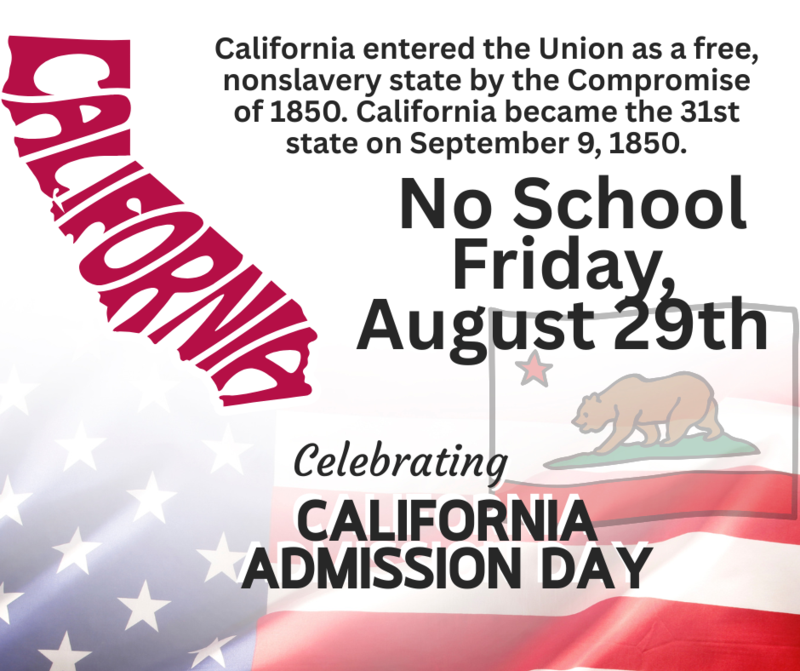 California Admission Day