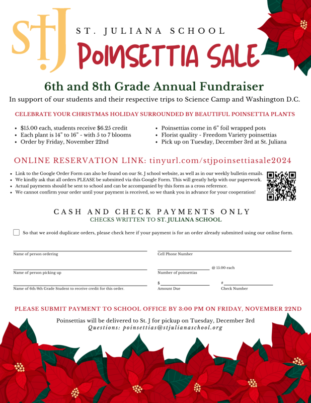Poinsettia Sale Featured Photo