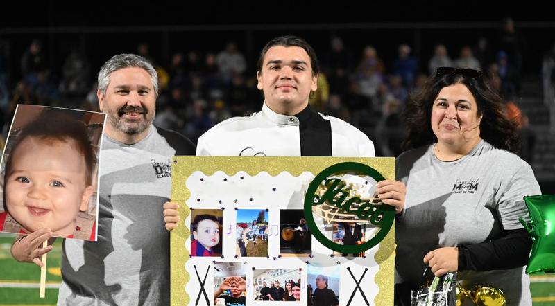 Marching Coalers honor senior members