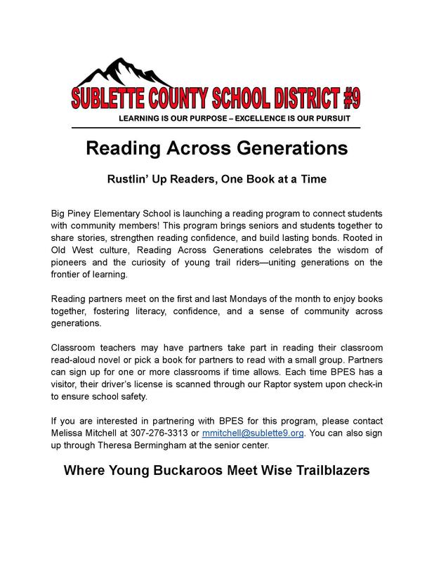 Reading Across Generations Program