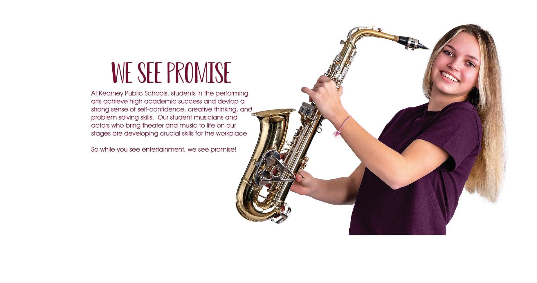 GIRL WITH SAXOPHONE