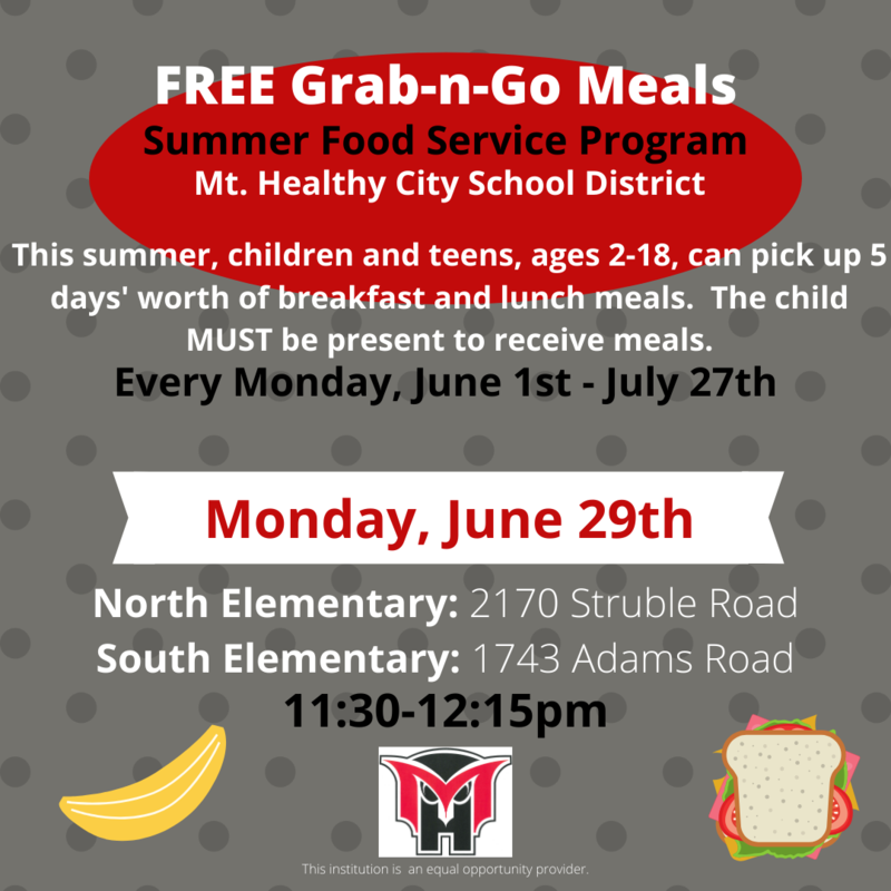 meal program flyer