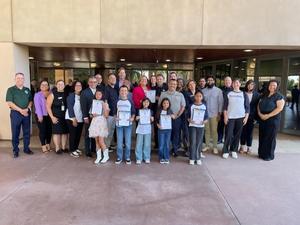 Magnolia Students at Anaheim City Council Meeting