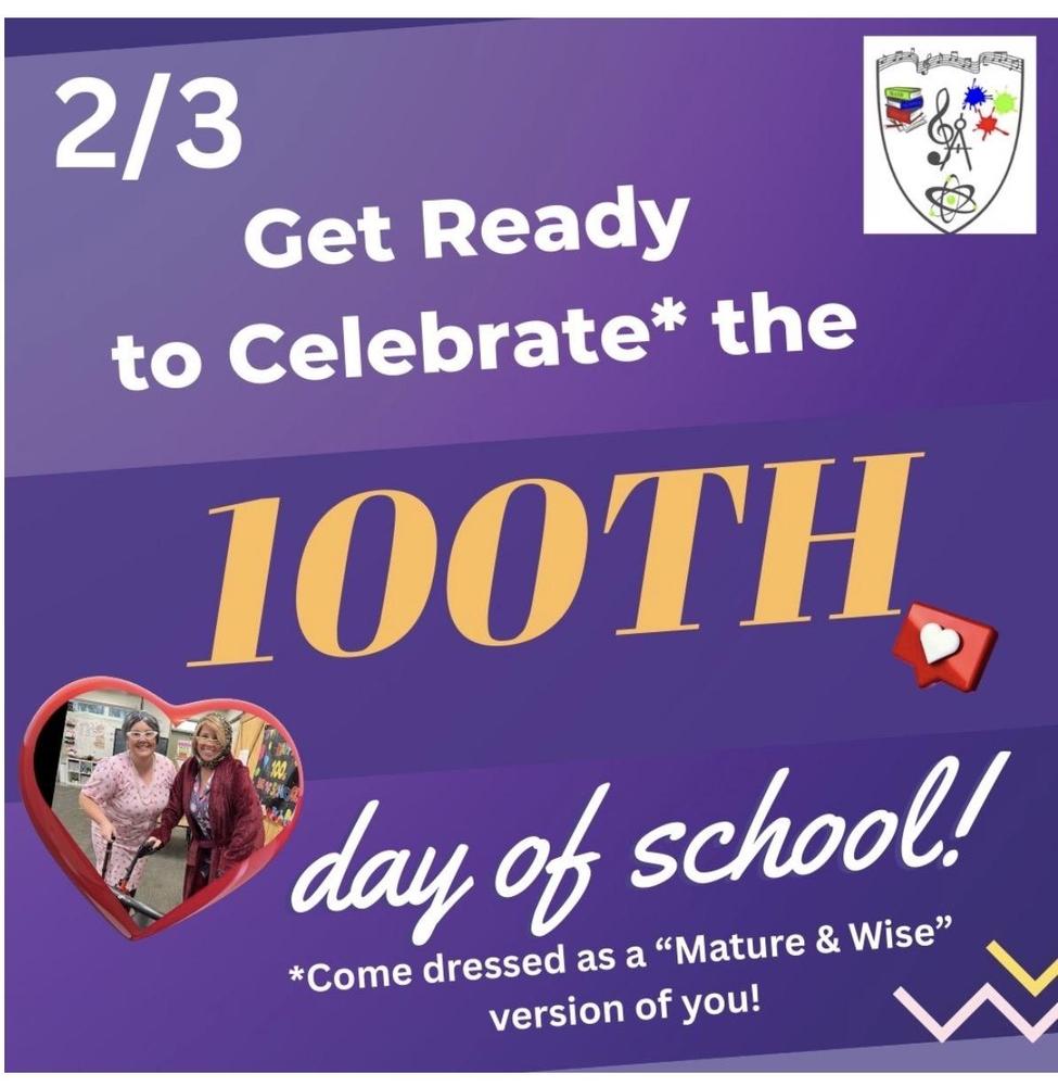 100th Day of School Tomorrow!
