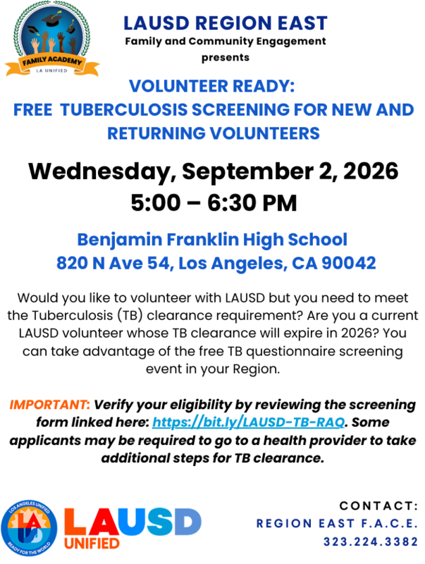 FREE TB Screening