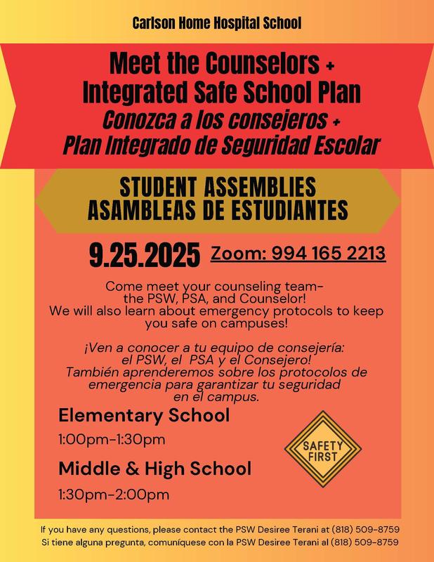 bilingual flyer