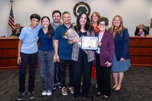Melissa Cabrales, Certificated Employee of the Month