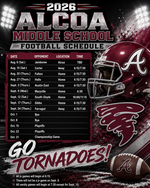 Football schedule