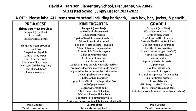 PK-1st Grade Supply Lists and Orientation Featured Photo