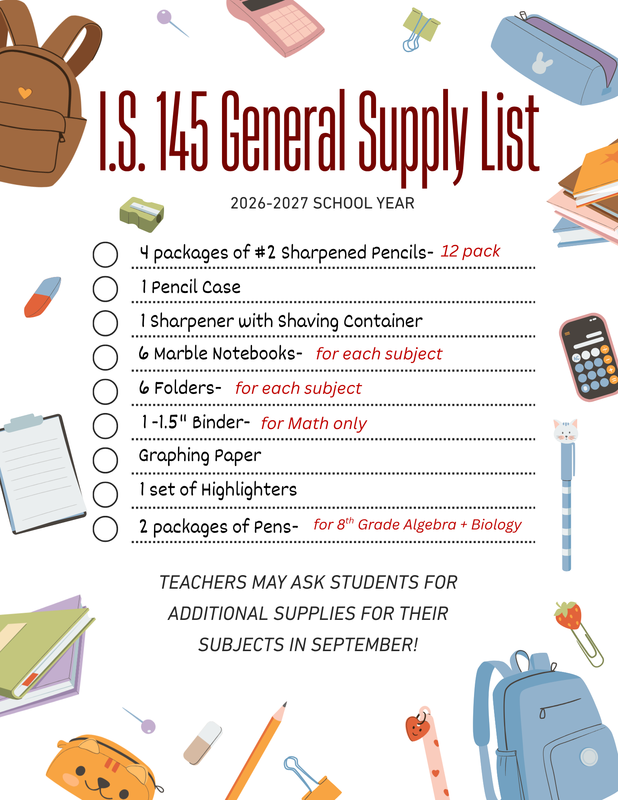 Supply List 2026-27