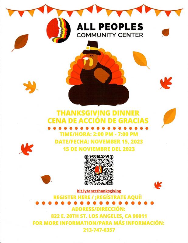 11 15 Community Thanksgiving Dinner Nava College Preparatory Academy