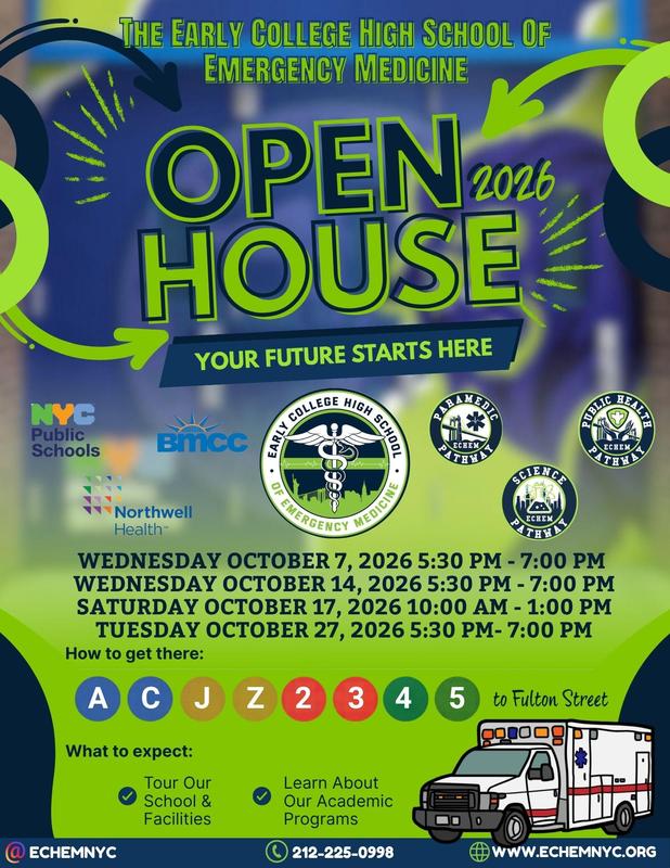 Open house flyer