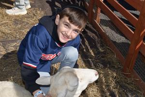 students and their families have fun at the carnival