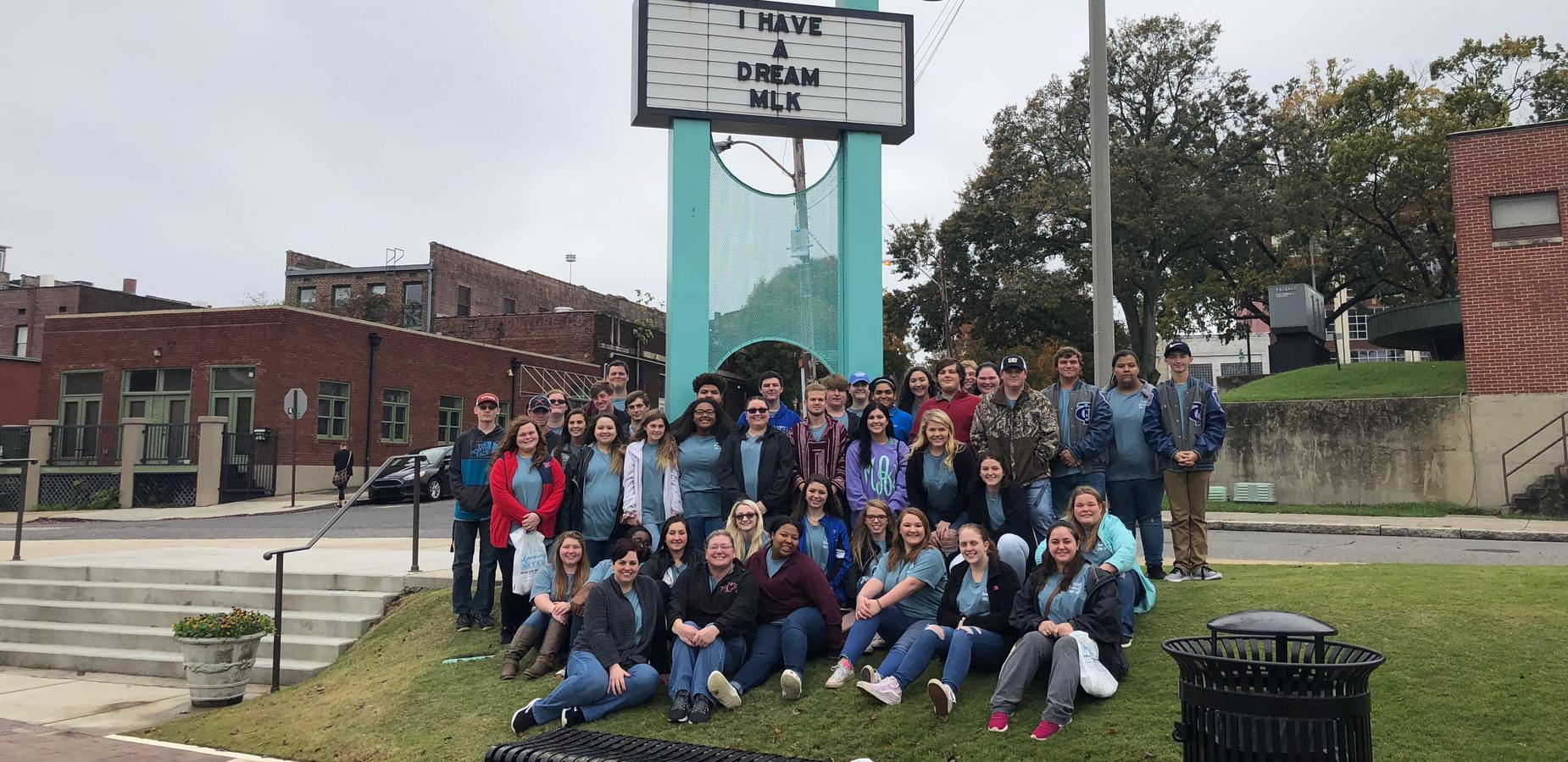 History Club Visits Civil Rights Museum in Memphis, TN