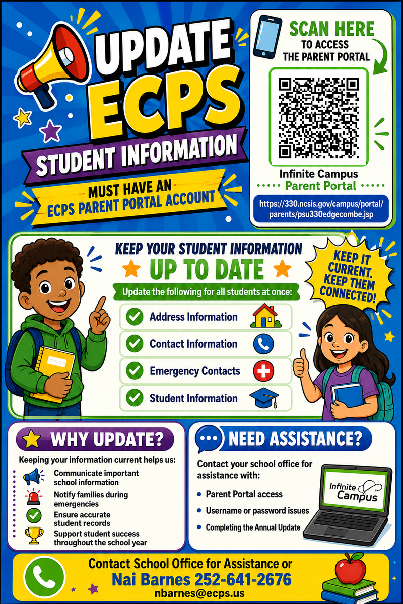 Update ECPS Student Information