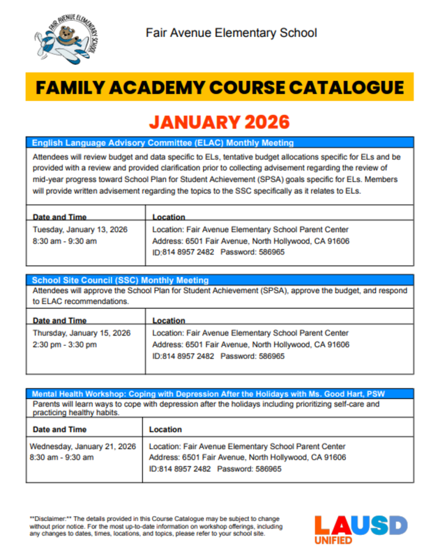January Course Catalogue_English