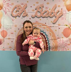 Baby and me class photo