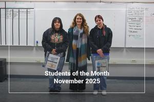 students of the month November
