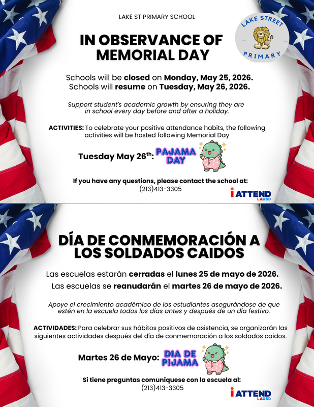 Memorial Day 2026