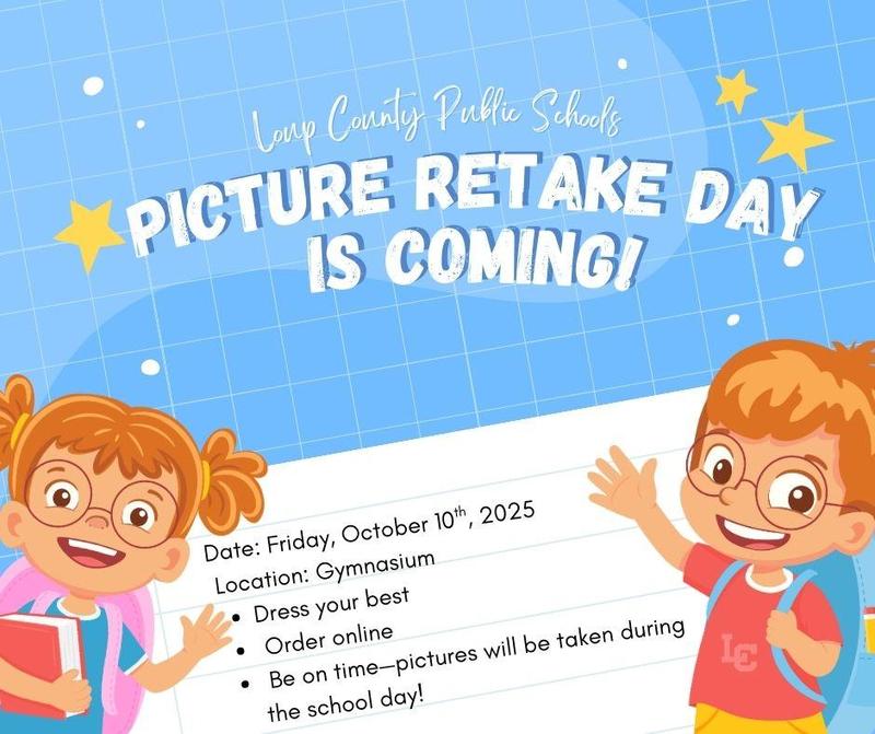 Picture Retakes are coming!