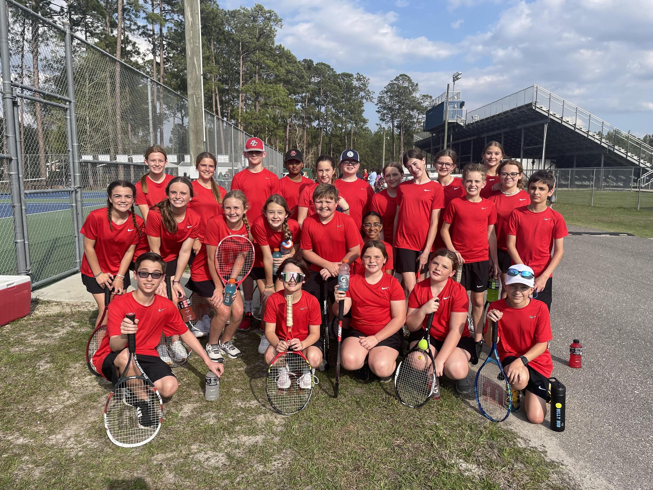 BCMS Red Raider Tennis Tennis Bacon County School District